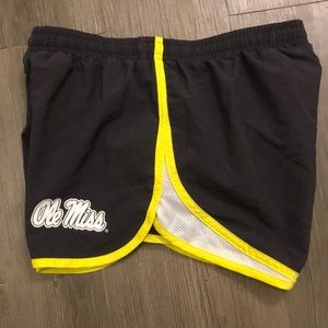 Ole Miss under armor shorts!